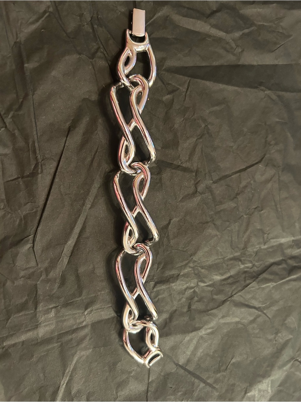 Silver Link Chain Bracelet